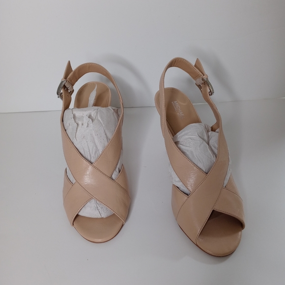 Michael Kors Shoes - Michael Kors Becky High Heel Sandals Size 10M
